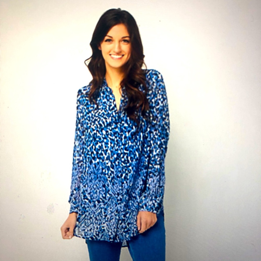 Lightweight crepe blouse